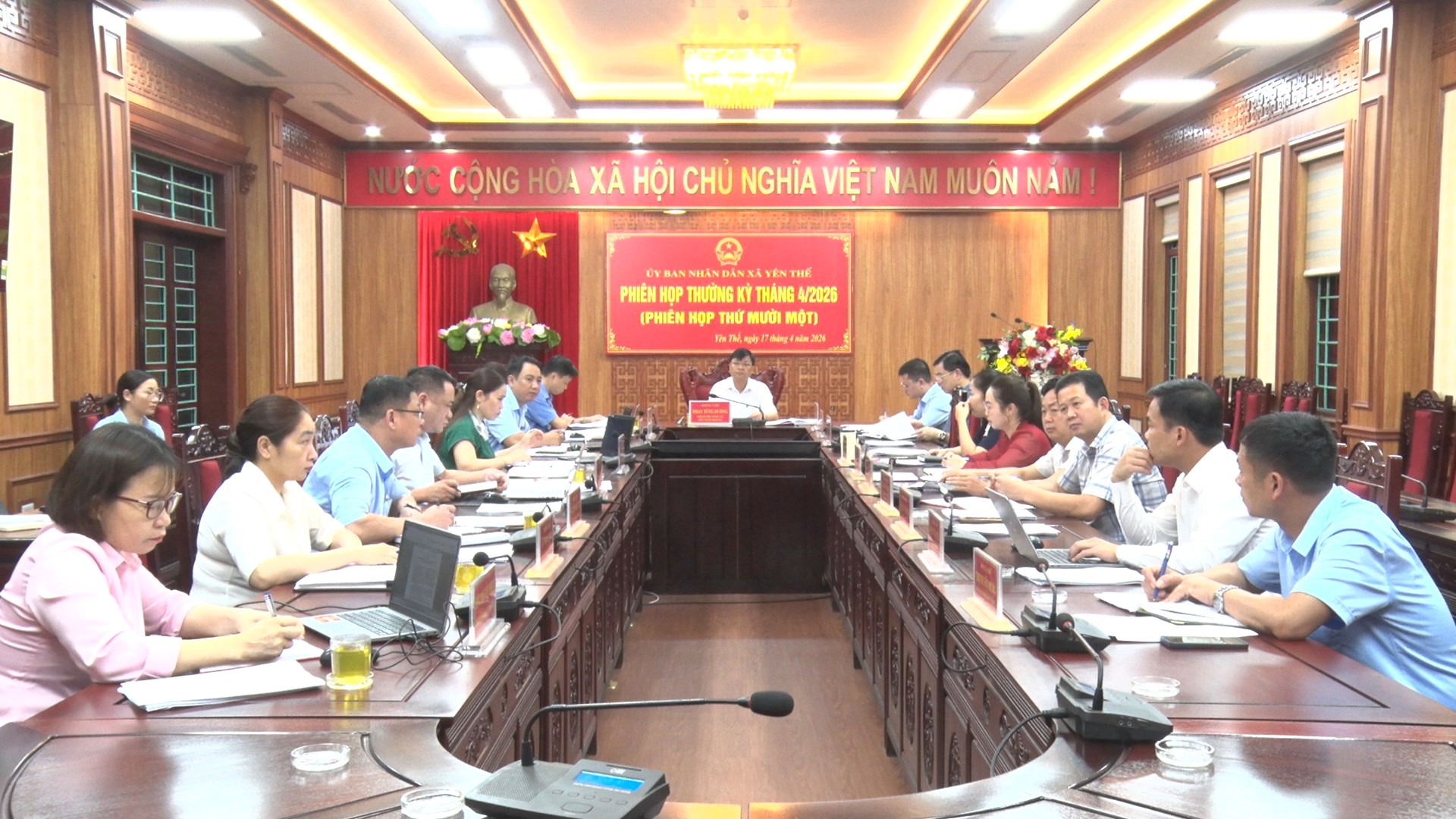 Phiên họp thường kỳ UBND xã tháng 4 - 2026.mp4
