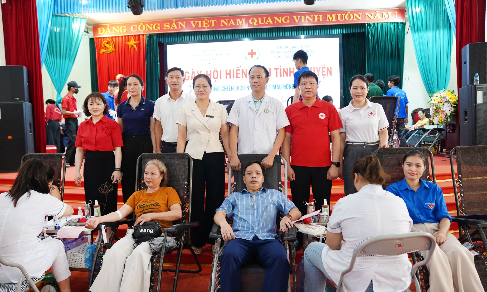 Ngày hội hiến máu tình nguyện hướng ứng Chiến dịch Những giọt máu hồng hè 2026