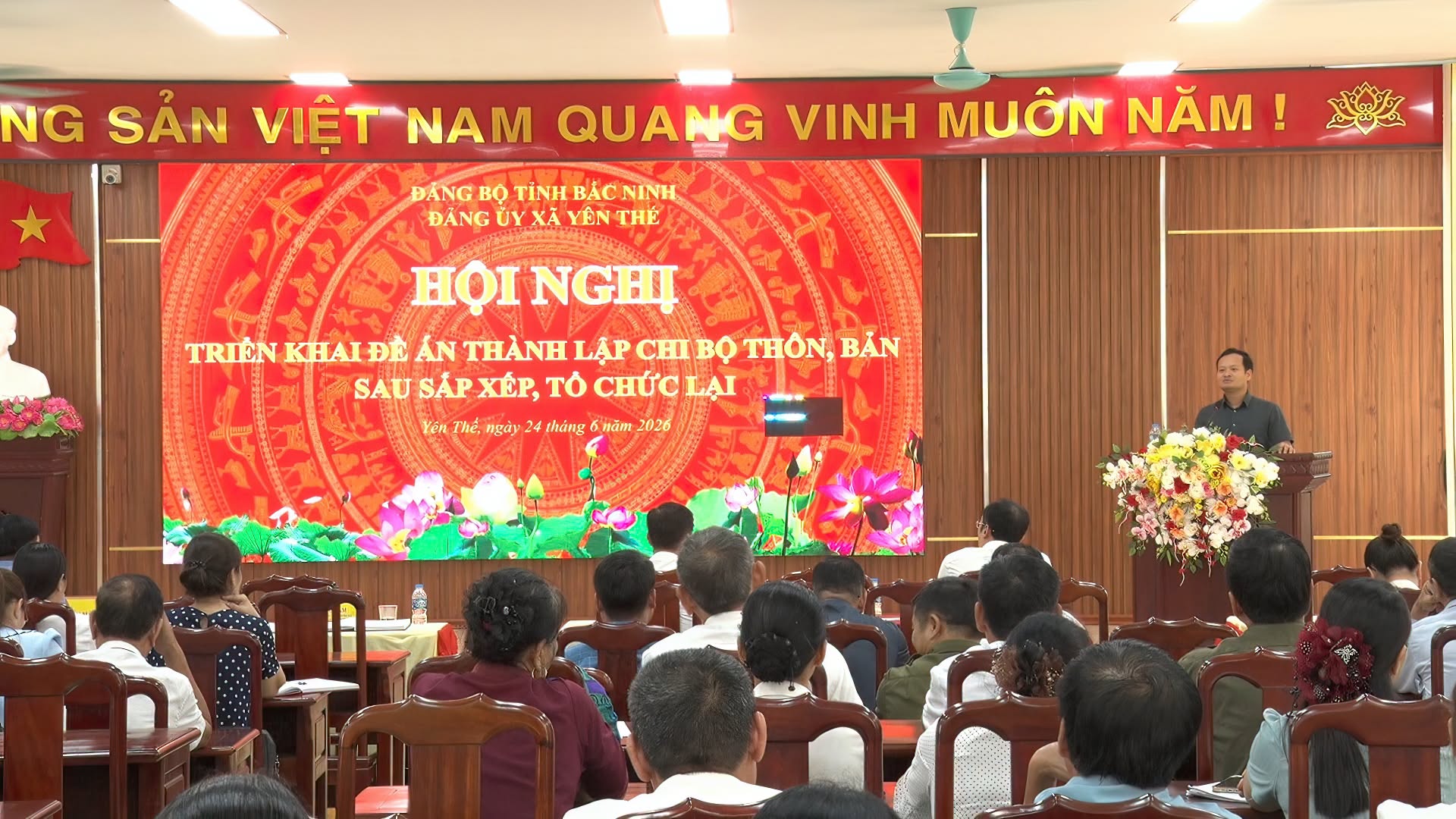 24-6 Hội nghị triển khai Đề án thành lập chi bộ thôn, bản.mp4
